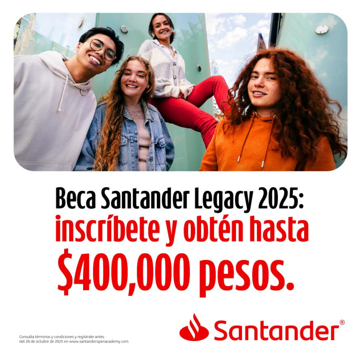 Beca Santander Legacy 2025