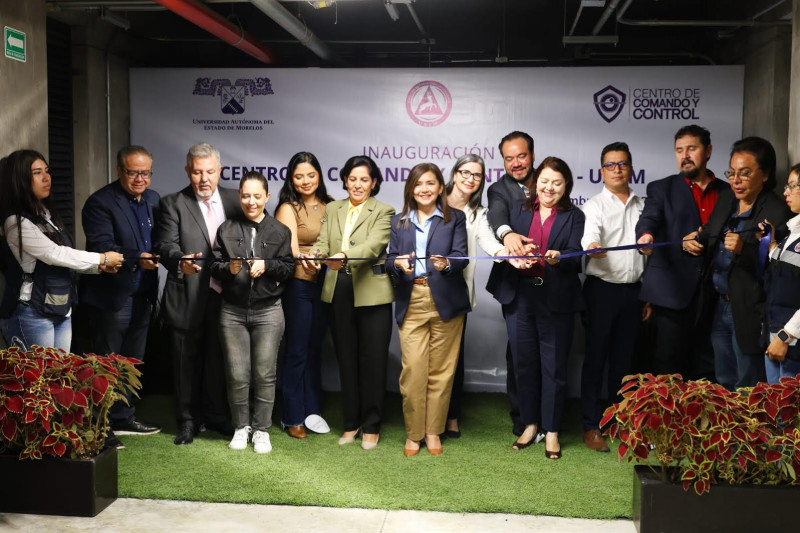 Inaugura UAEM el Centro de Comando y Control C2