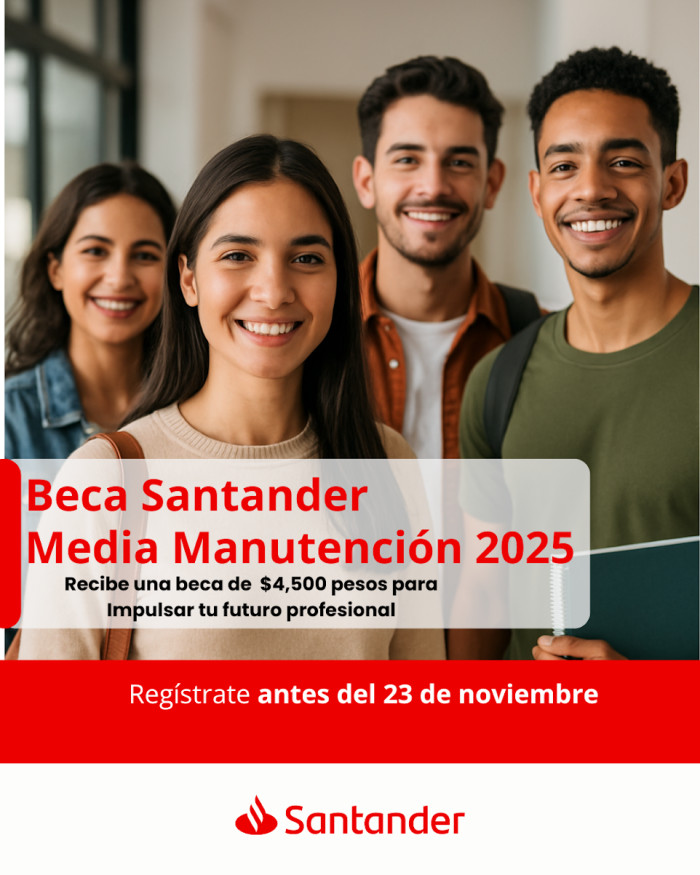 Beca Media Manutención 2025