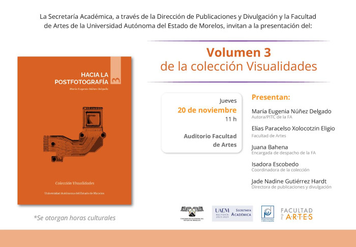 Presentación: Volumen 3 de la colección Visualidades