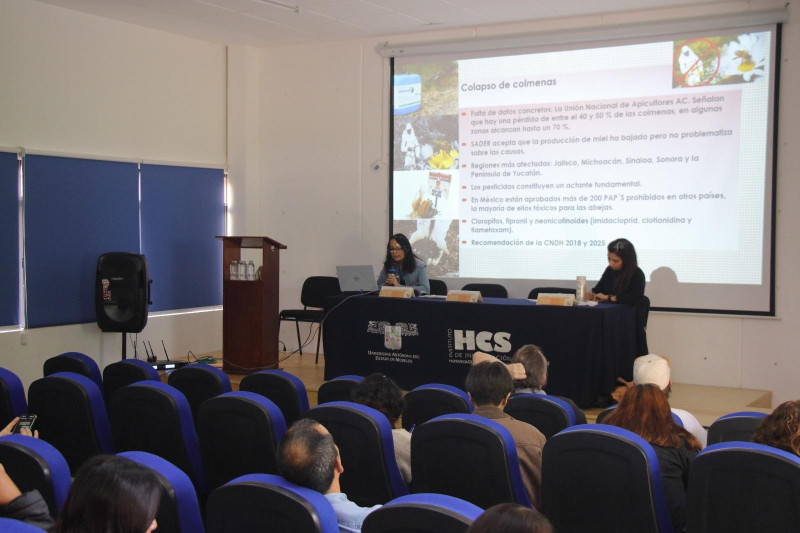 Realizan jornada de abejas y apicultura en la UAEM