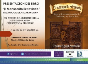 Presentación del Libro: "El Manuscrito Extraviado"