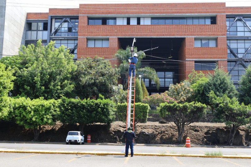 Refuerza UAEM seguridad e infraestructura en Campus Norte