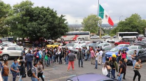 Participan más de 18 mil universitarios en macrosimulacro
