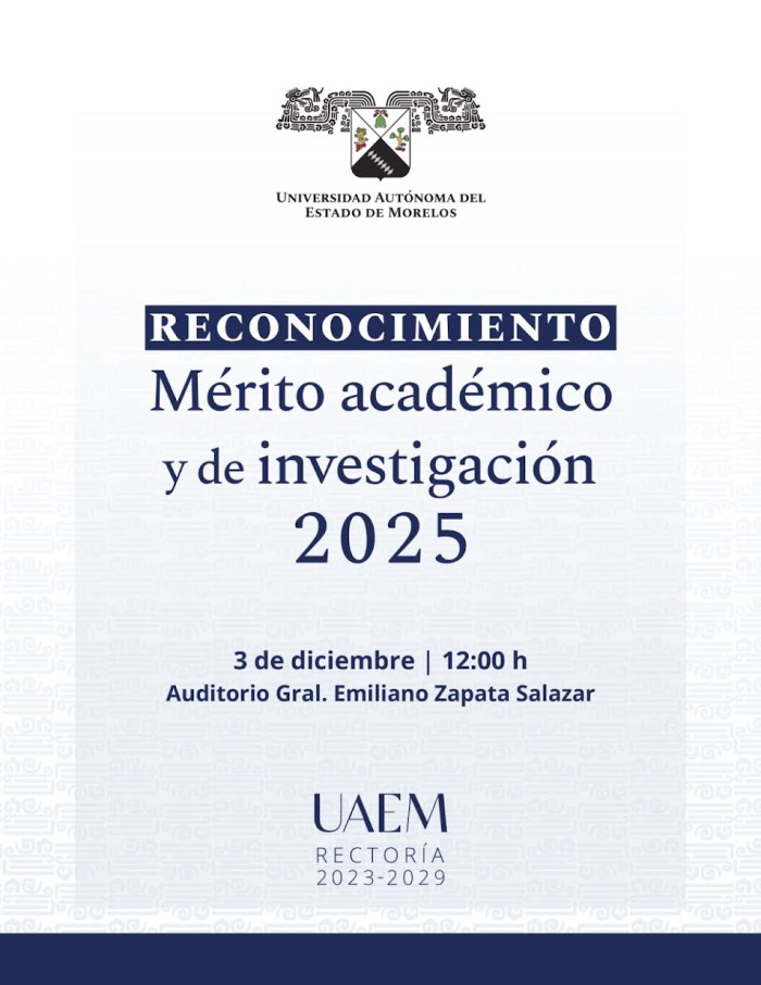 RECONOCIMIENTO Mérito académico y de investigación 2025