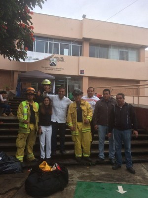 Brigadistas universitarios apoyan a comunidades más vulnerables por sismo