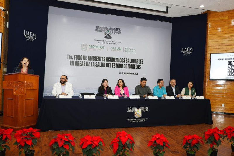 UAEM y Secretaría de Salud Impulsan el Primer Foro de Ambientes Académicos Saludables