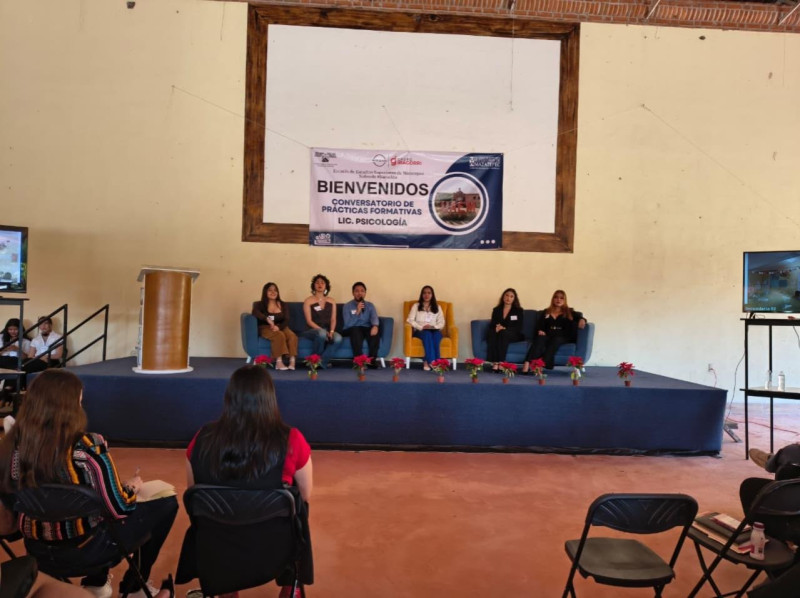 Realiza la EES de Mazatepec el Primer Conversatorio de Prácticas Formativas en Psicología