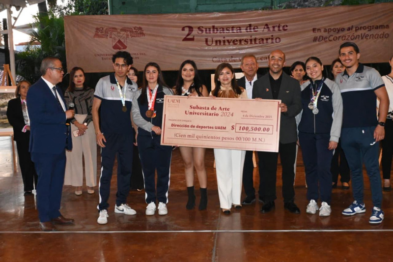 Realiza UAEM la Segunda Subasta de Arte Universitario 2025