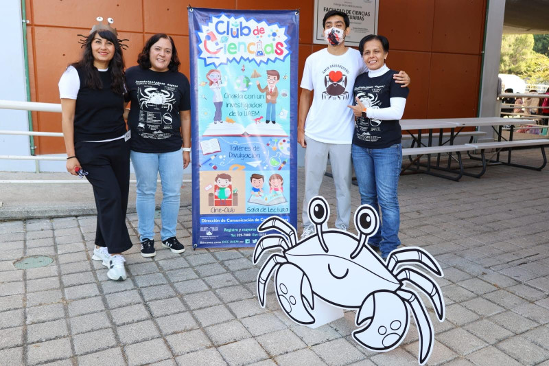 Infancias conocen retos del cangrejito barranqueño en actividad de divulgación científica