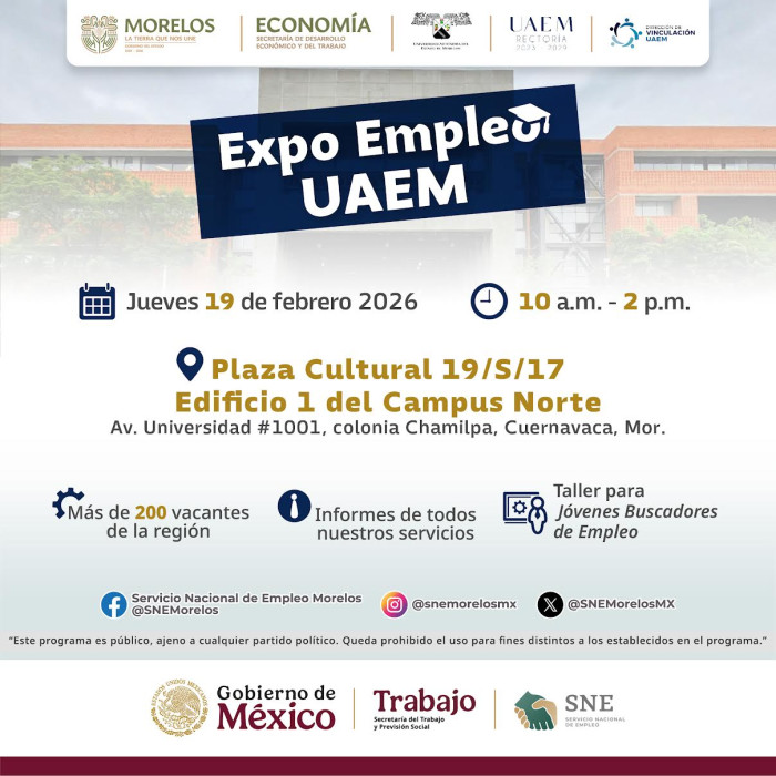 Expo Empleo UAEM 2026