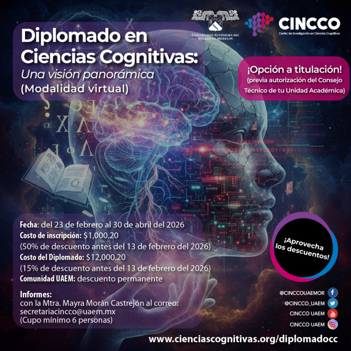 Diplomado en Ciencias Cognitivas: "Una visión panorámica"