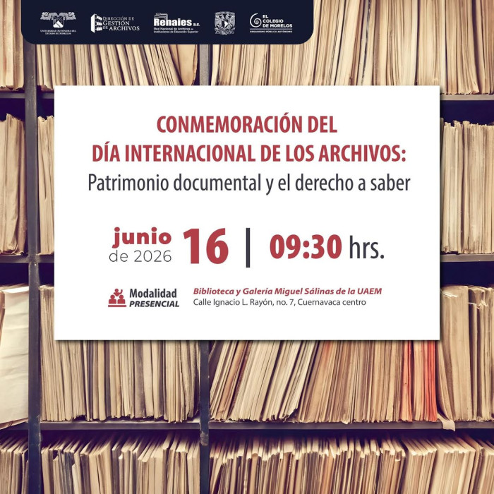 Conmemoración del día internacional de los archivos: Patrimonio documental y el derecho a saber