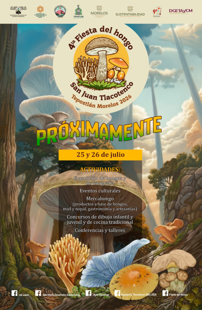 4ª. Fiesta del Hongo, San Juan Tlacotenco