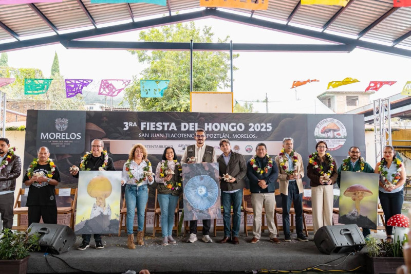 UAEM fortalece vínculos comunitarios en la 3ª Fiesta del Hongo en San Juan Tlacotenco