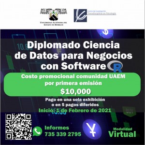 Diplomado "Ciencia de Datos para Negocios con Software"