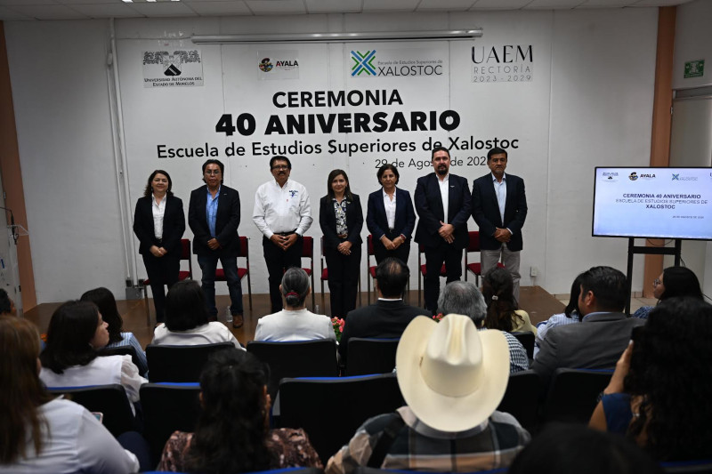 Celebra Escuela de Estudios Superiores de Xalostoc su 40 aniversario