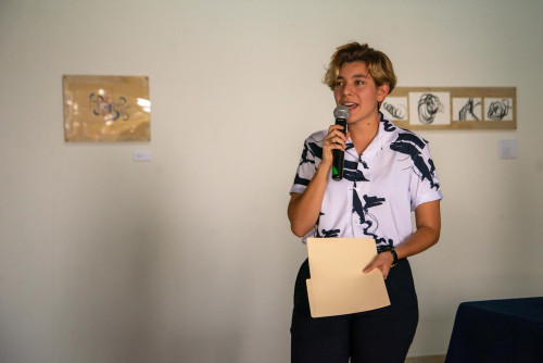 Inauguran exposición artística de Ferroco, el camino de los sentidos