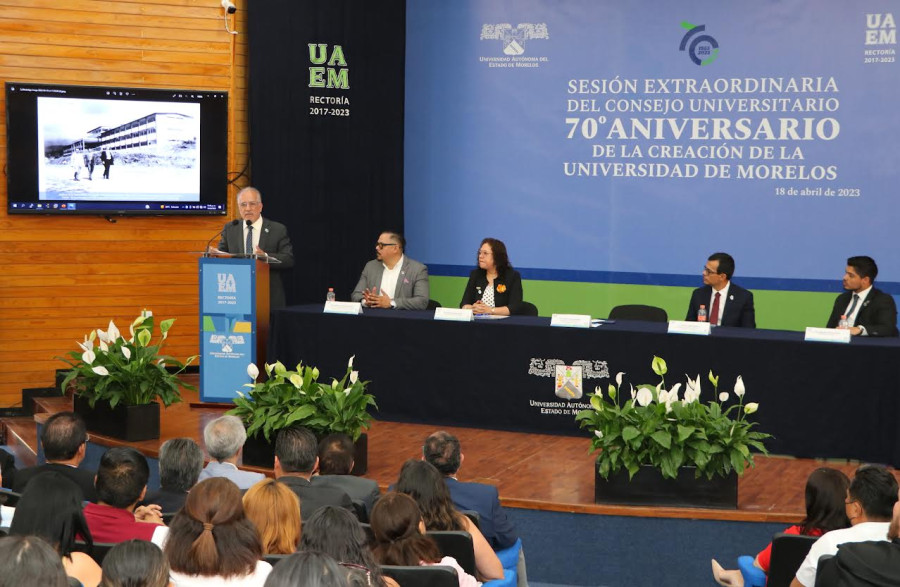 Conmemoran el 70 aniversario de creación de la Universidad del Estado ...