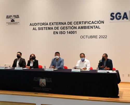 Inicia UAEM auditoría ambiental externa para obtener certificación
