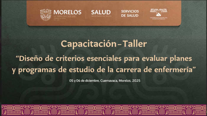 Curso-Taller "Criterios OTA a nivel estatal de Enfermería"