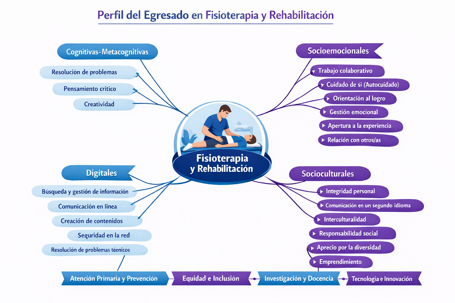 Perfil de egreso Licenciatura en Fisioterapia y Rehabilitación
