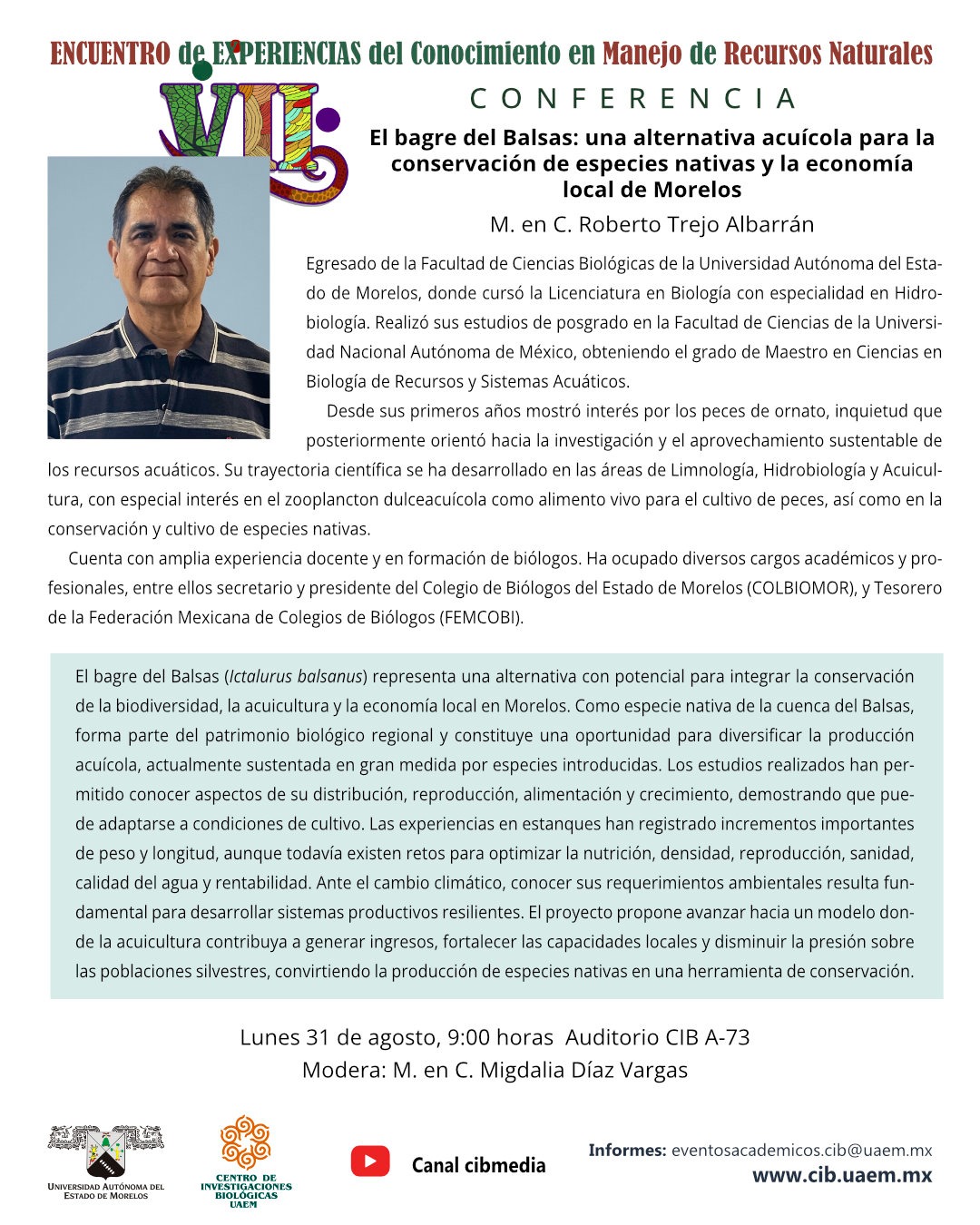 Semblanza Mtro Roberto Trejo Albarrán