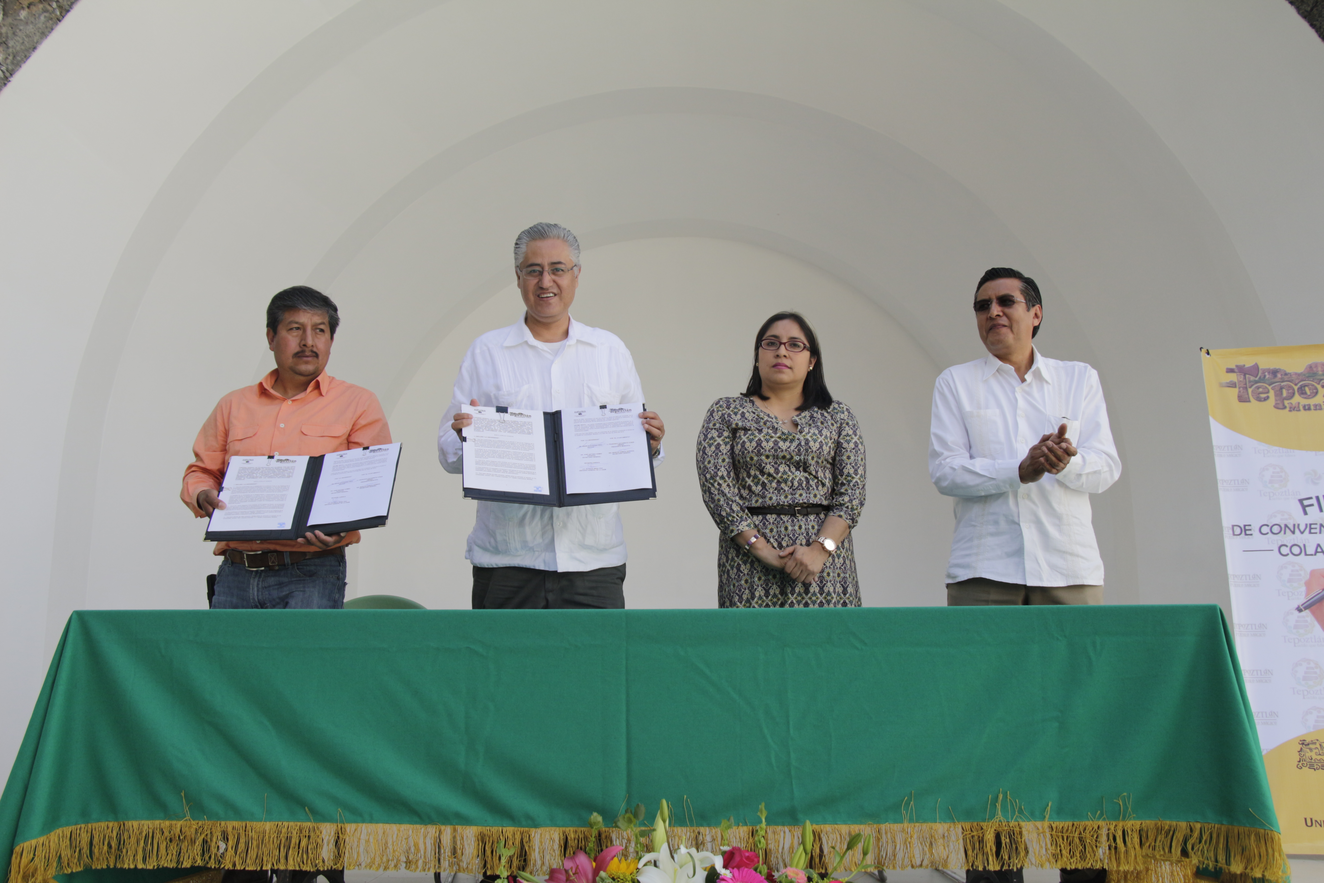 Firma UAEM convenio de colaboración con el H. Ayuntamiento de Tepoztlán