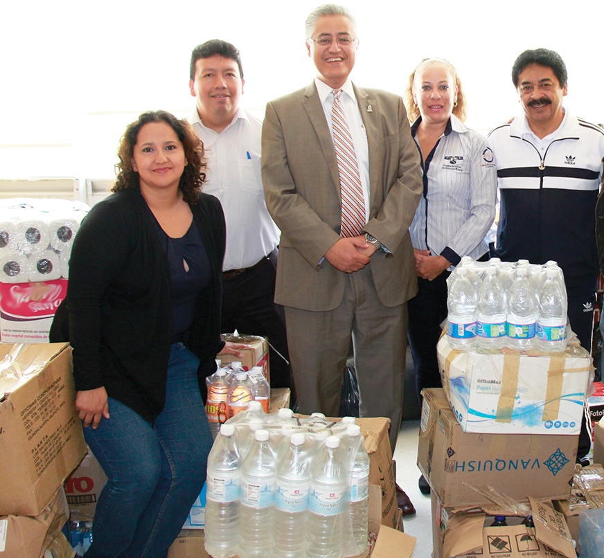 Envía UAEM una tonelada de víveres para damnificados de Baja California Sur