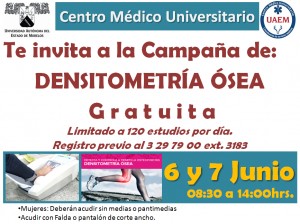 Campaña: DENSITOMETRÍA ÓSEA