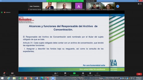 Garantiza UAEM la preservación de sus archivos para la rendición de cuentas