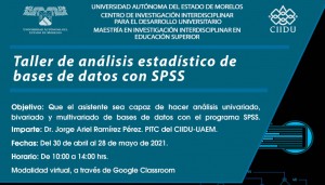 Taller "Análisis estadístico de bases de datos SPSS "