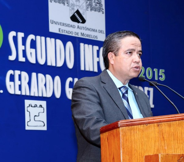 Presenta segundo informe de actividades director de la Facultad de Arquitectura de la UAEM