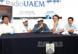 Respalda Junta de Gobierno de la UAEM a las familias de desaparecidos