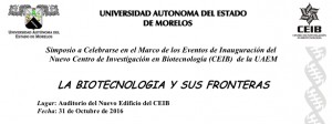 Simposio: "La biotecnología y sus fronteras"