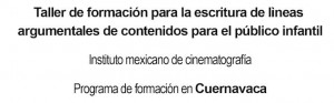 Taller de formación para la escritura de líneas documentales de contenidos para el público infantil 
