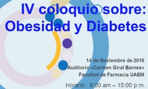 IV Coloquio sobre: Obesidad y Diabetes