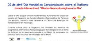 El 2 de abril se conmemora el Día Mundial de Concienciación sobre el Autismo
