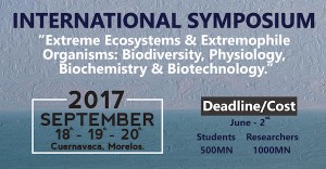 INTERNATIONAL SYMPOSIUM "Extreme Ecosystems & Extremophile Organisms: Biodiversity, Physiology, Biochemistry & Biotechnology."
