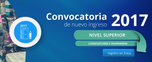 Convocatoria de Ingreso Nivel Superior