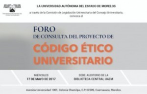 Foro de consulta del proyecto de Código Ético Universitario