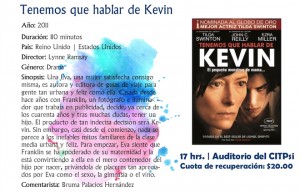 CineClub del CITPsi "Tenemos que hablar de Kevin"