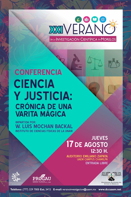 Conferencia Ciencia y Justicia Crónica de una varita mágica