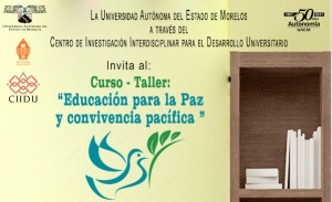 Curso -taller "Educación para la paz y convivencia pacífica"