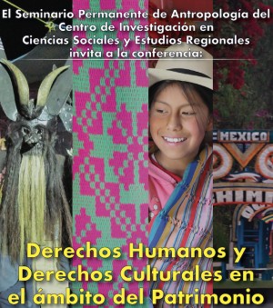 Conferencia: Derechos Humanos y Derechos Culturales en el ámbito del Patrimonio