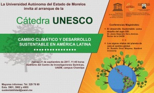 Cátedra UNESCO: CAMBIO CLIMÁTICO Y DESARROLLO SUSTENTABLE EN AMÉRICA LATINA