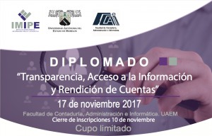 DIPLOMADO "Transparencia, Acceso a la información y Rendición de cuentas"