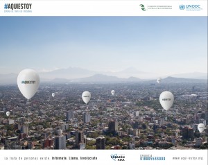 #AQUIESTOY Contra la trata de personas