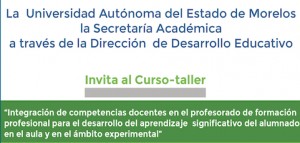 Curso-taller "Integración de competencias docentes en el profesorado de formación profesional para el desarrollo del aprendizaje significativo del alumnado en el aula y en el ámbito experimental"