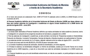 Convocatoria UAEM - UNAM